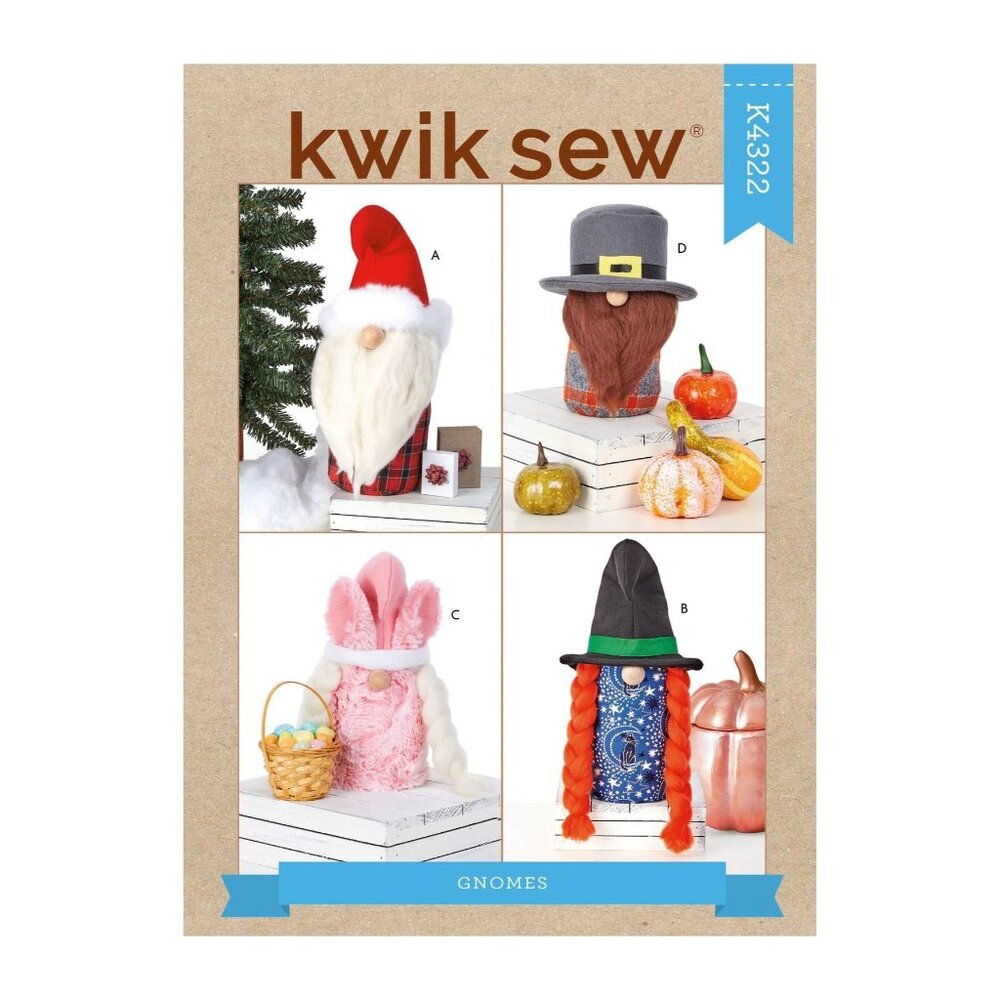 Kwik Sew Sewing‎ Pattern 4322 Knomes Holiday Themes